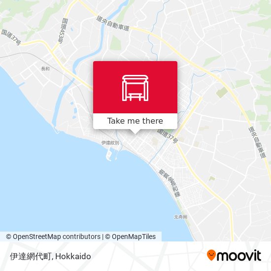 伊達網代町 map