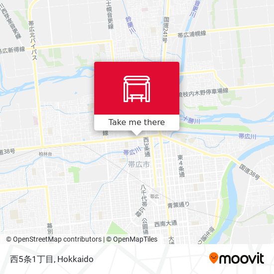 西5条1丁目 map