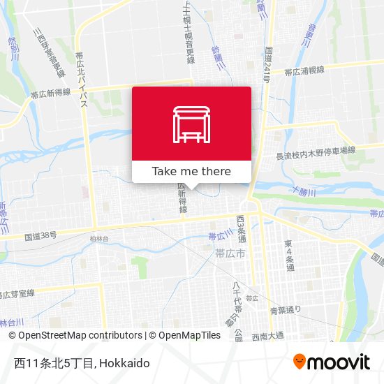 西11条北5丁目 map
