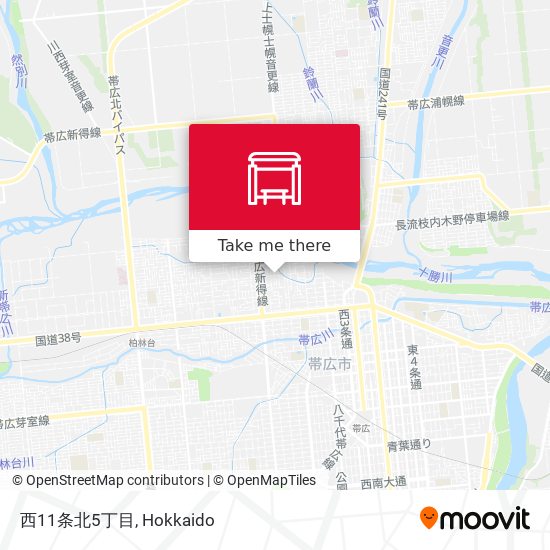 西11条北5丁目 map