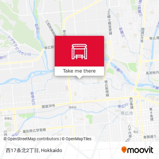 西17条北2丁目 map