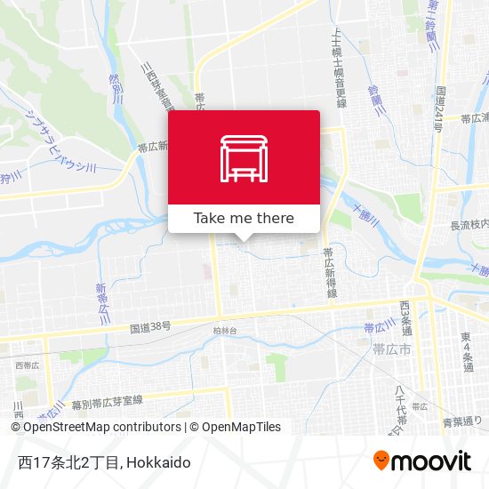 西17条北2丁目 map