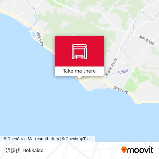 浜荻伏 map