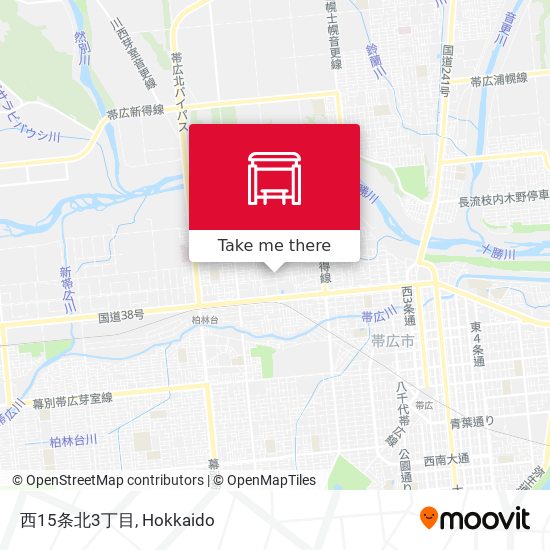 西15条北3丁目 map