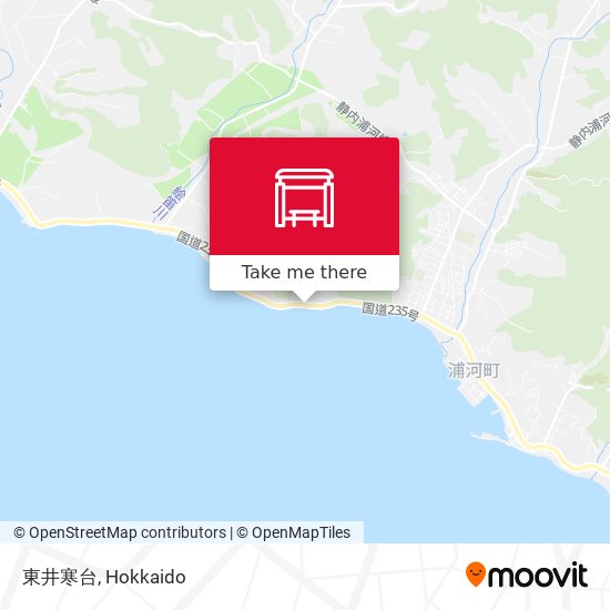 東井寒台 map