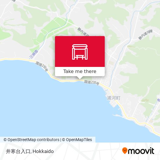 井寒台入口 map