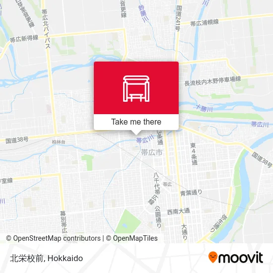 Hokuei School Front map
