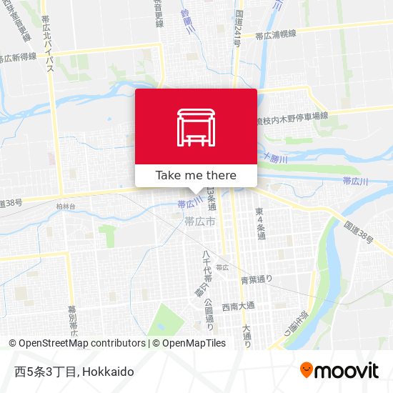 西5条3丁目 map