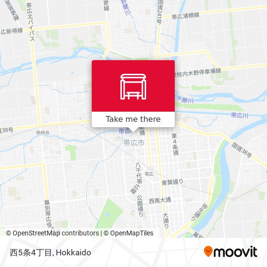 西5条4丁目 map