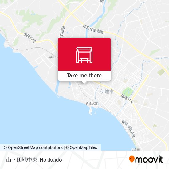 山下団地中央 map