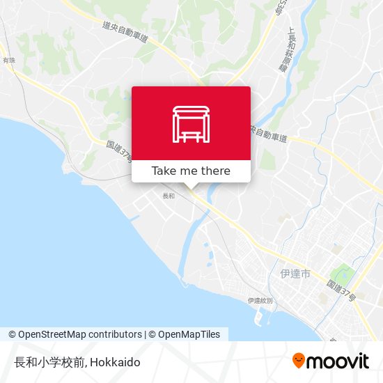 長和小学校前 map