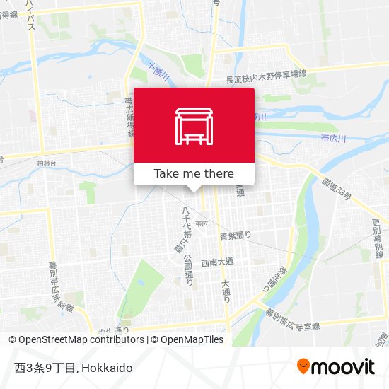 西3条9丁目 map