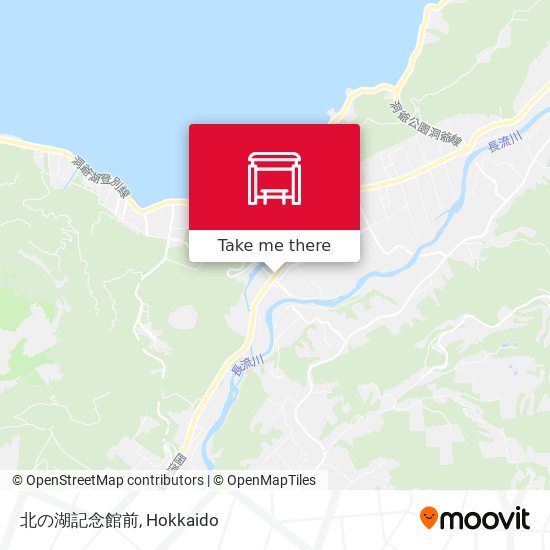 北の湖記念館前 map