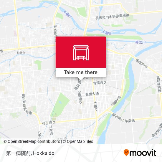 第一病院前 map