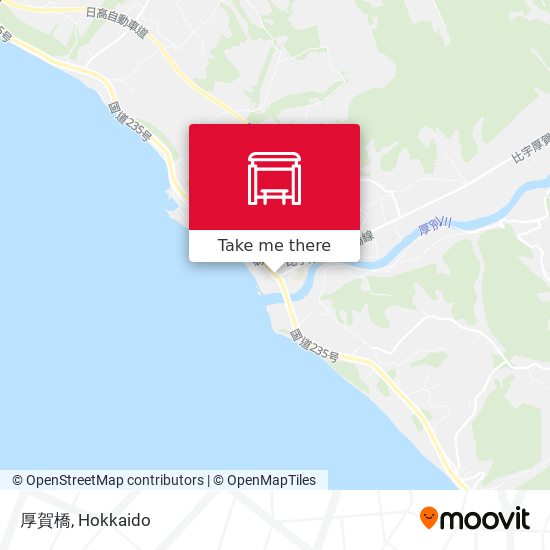 厚賀橋 map