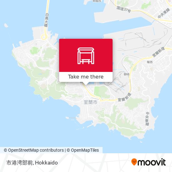市港湾部前 map