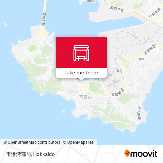 市港湾部前 map
