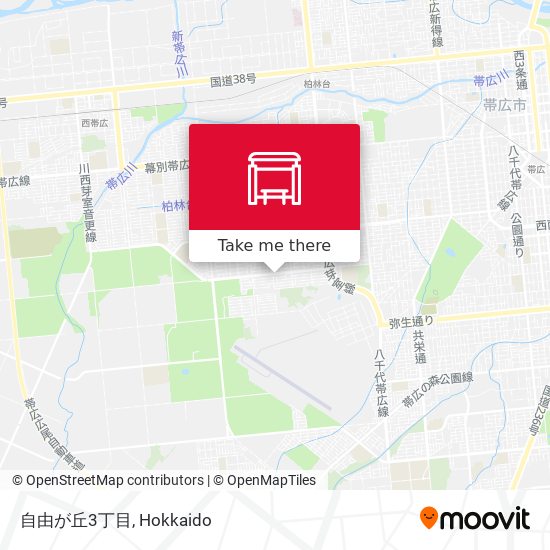 自由が丘3丁目 map