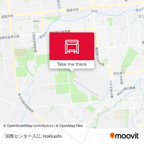 国際センター入口 map