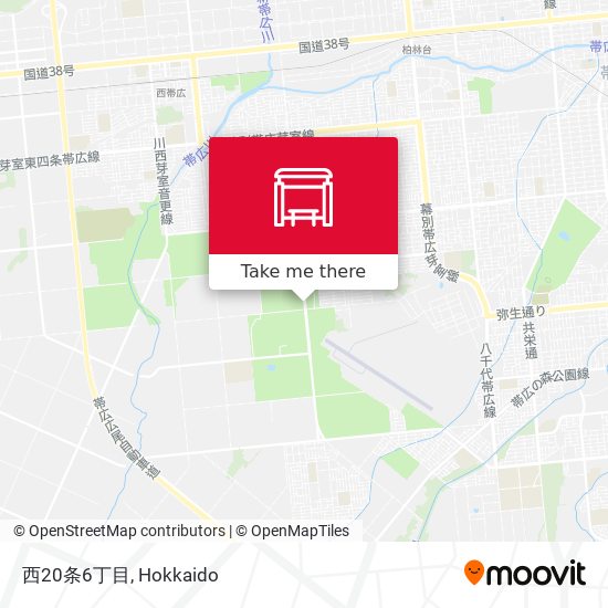 西20条6丁目 map