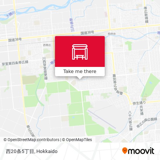 西20条5丁目 map