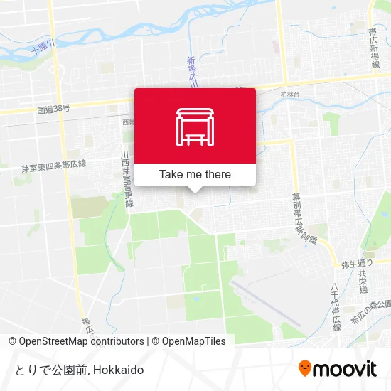 とりで公園前 map