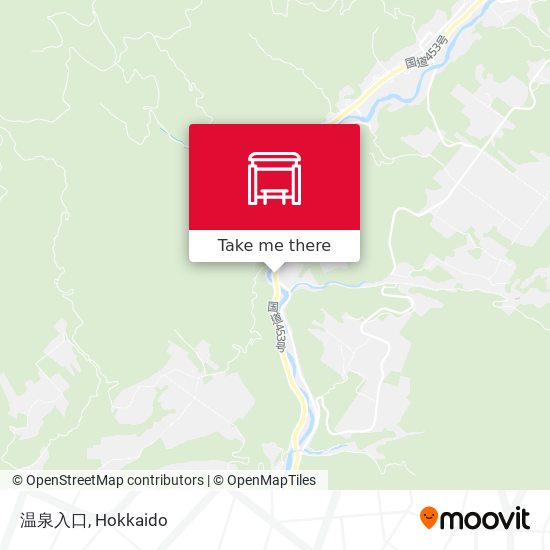 温泉入口 map