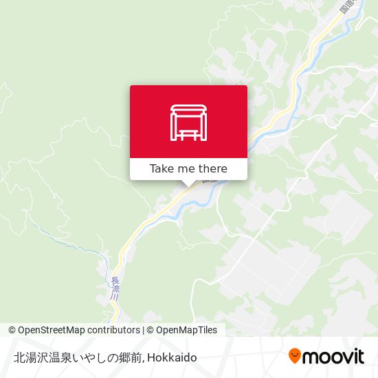 北湯沢温泉いやしの郷前 map