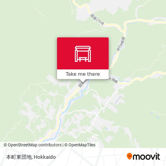 本町東団地 map