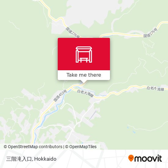 三階滝入口 map