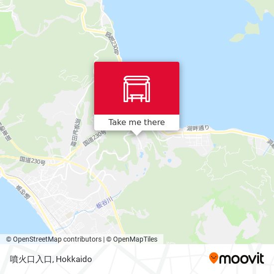 噴火口入口 map
