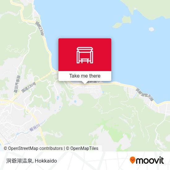 洞爺湖温泉 map