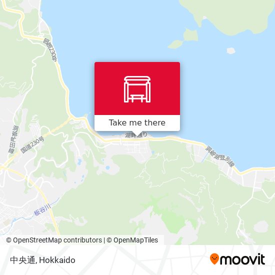 中央通 map