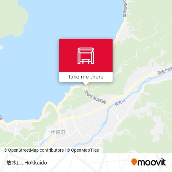 放水口 map