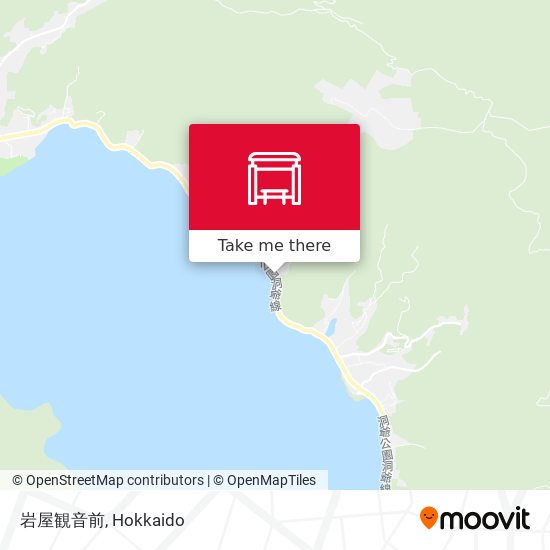 岩屋観音前 map