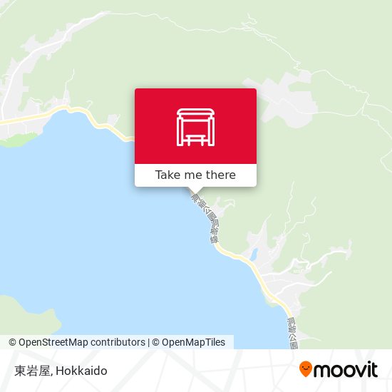 東岩屋 map