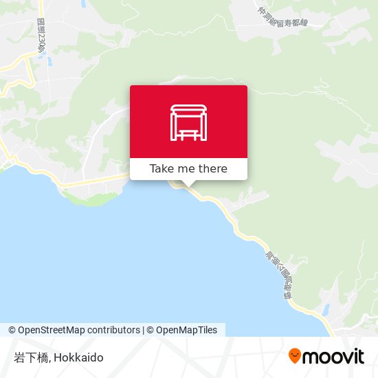 岩下橋 map