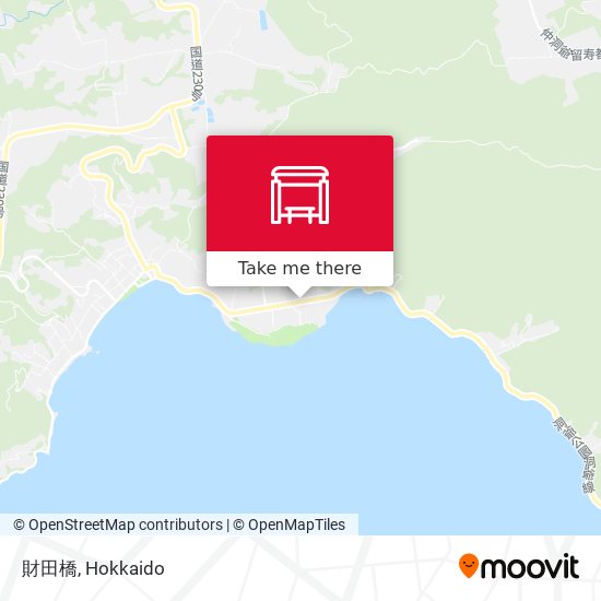 財田橋 map