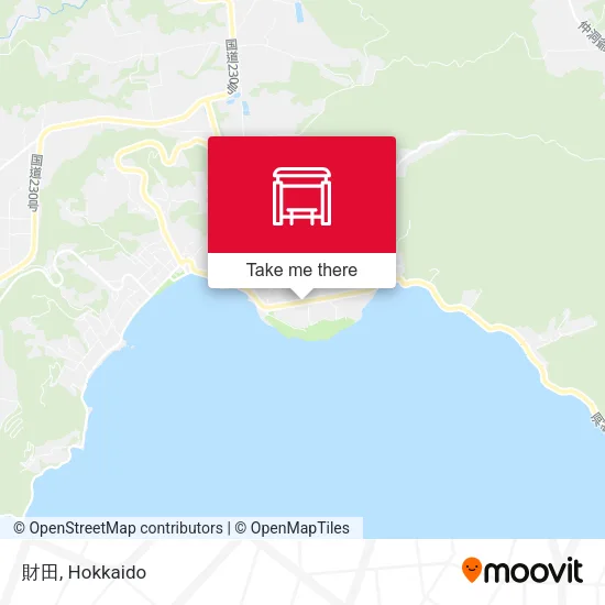 財田 map