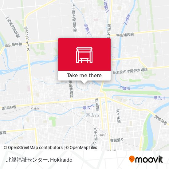 北親福祉センター map