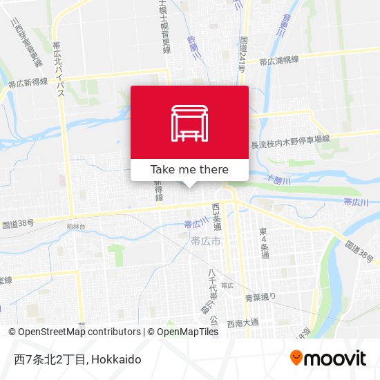 西7条北2丁目 map