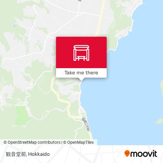 観音堂前 map