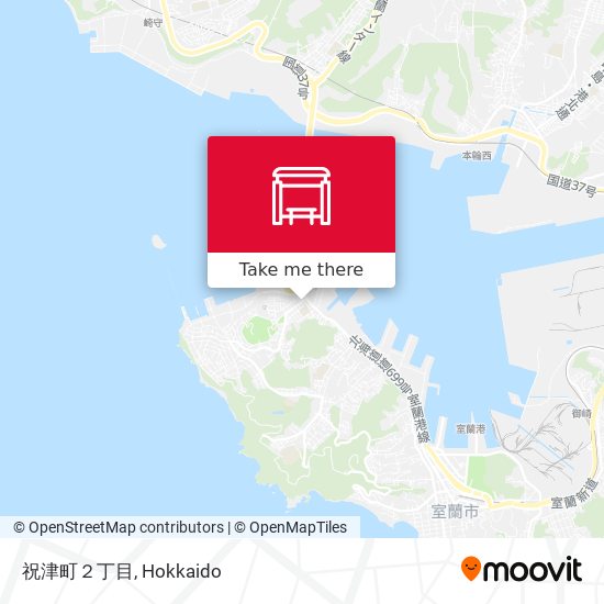祝津町２丁目 map