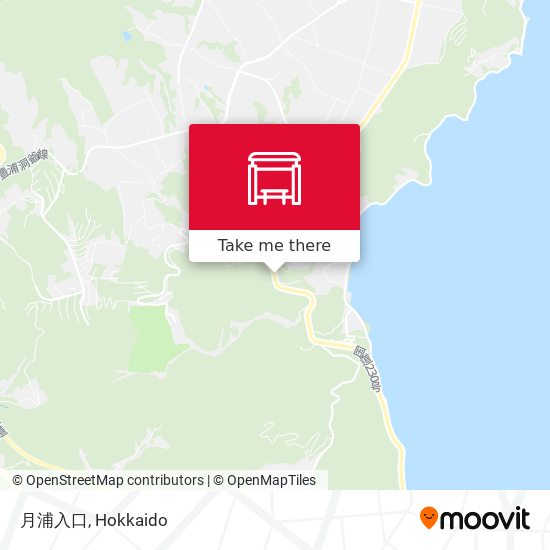 月浦入口 map