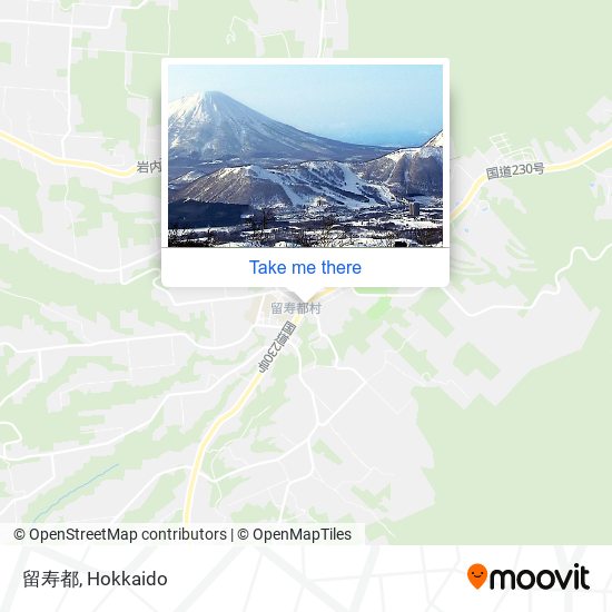 留寿都 map