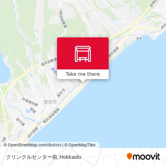 クリンクルセンター前 map