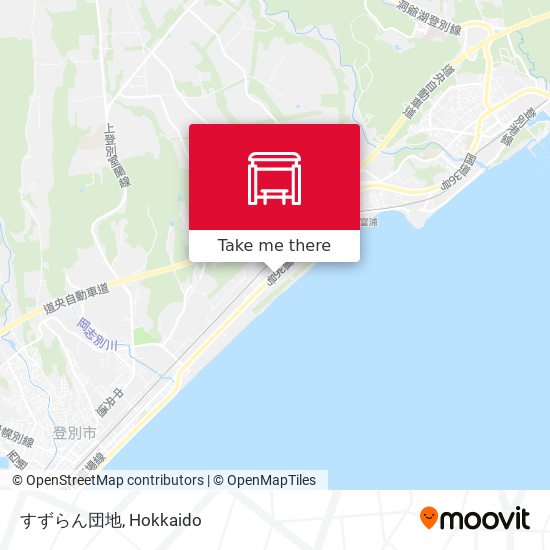すずらん団地 map