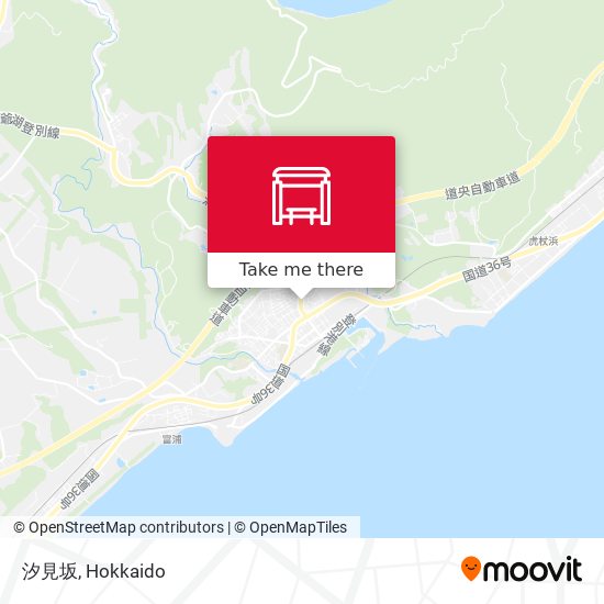 汐見坂 map