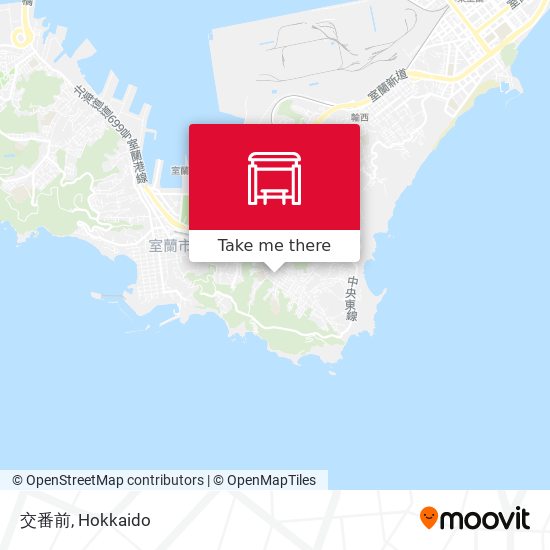 交番前 map