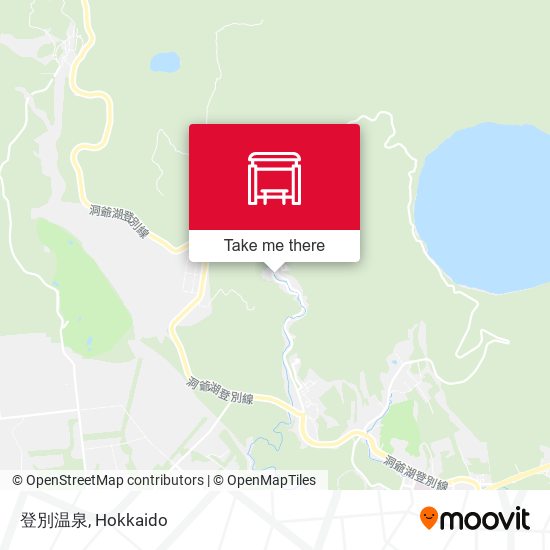 登別温泉 map